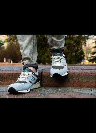 Кросівки newbalance 1500 grey/blue4 фото