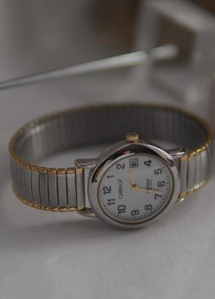 Винтажные часы с ночной подсветкой carriage by timex