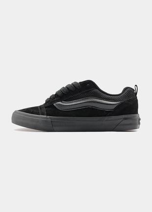 Vans knu skool black5 фото