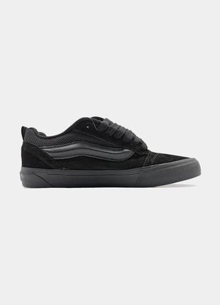 Vans knu skool black1 фото