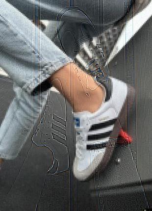 Стильные женские кожаные кроссовки, кеды adidas, натуральная кожа, 36-37-38-39-409 фото