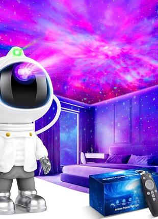 Проектор галактики астронавта, зоряне світло - space buddy, зіркова проекція, світлодіодна лампа, нічні світильники