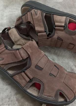 Босоножки-сандали кожаные муж.43р.clarks индии