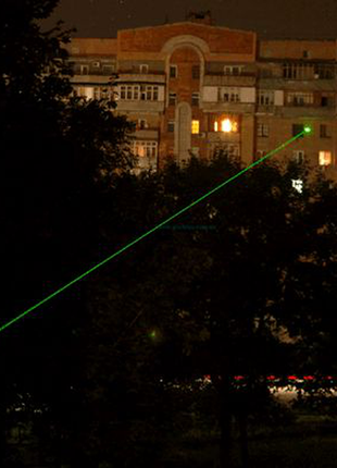 Лазерна указка зелений лазер laser 303 green з насадкою5 фото