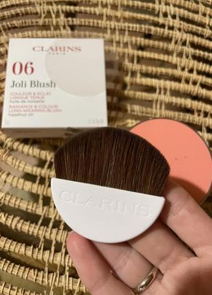 Румяна clarins joli blush 064 фото