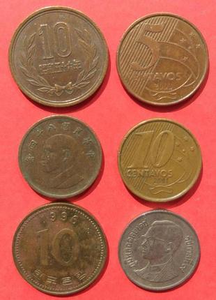 Колекція монет країн світу1 фото