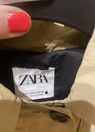 Тренч, плащ zara limited edition trench лимитированная коллекция9 фото