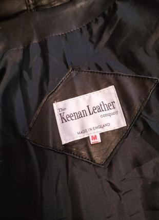 Кожаный плащ манто keenan leather9 фото