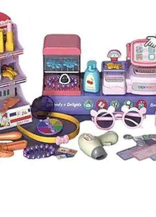 Ігровий набір магазин з касою,звук,світло mw 5582