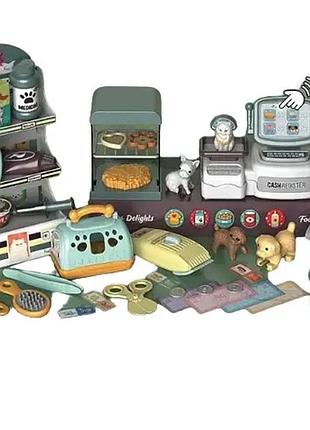 Ігровий набір магазин з касою,звук,світло mw 5583