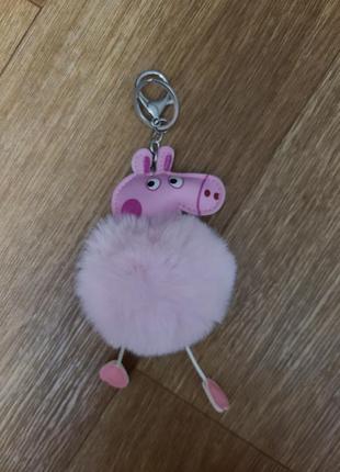 Брелок дитячий свинка пеппа б/в