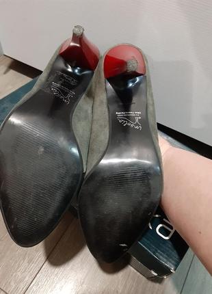 Жіночі гарні туфлі, розмір 385 фото