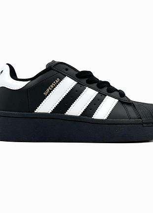 Adidas superstar xlg black