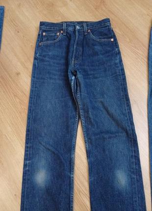 (59) (60) джинси levi's w29 l30 та w29 l34  made in u.s.a7 фото