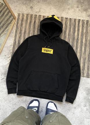 Vintage snipes x wu-tang clan hoodie винтаж мужская кофта тощие с капюшоном черное ву тенг рэп размер м2 фото