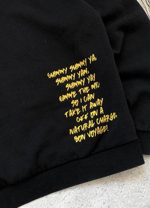 Vintage snipes x wu-tang clan hoodie винтаж мужская кофта тощие с капюшоном черное ву тенг рэп размер м6 фото