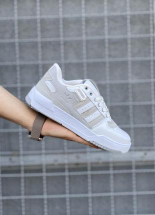 Adidas forum white&amp;gray