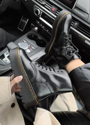 Черевики dr. martens jadon classic black premium без замка ботинки5 фото