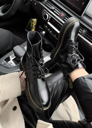 Черевики dr. martens jadon classic black premium без замка ботинки6 фото