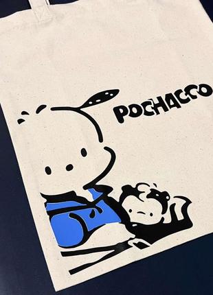 Шоппер " собачка pochacco  "1 фото