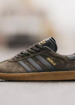 Чоловічі кросівки adidas gazelle brown