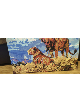 Картина лев і левиця2 фото