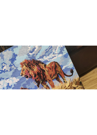 Картина лев і левиця3 фото