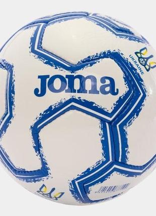 М'яч футбольний joma україна official football federation ukraine ball розмір 5 колір: білий/синій1 фото