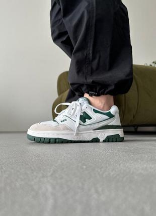 New balance 550 white/green