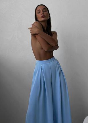 Брюки палаццо | женские брюки | длинные брюки7 фото