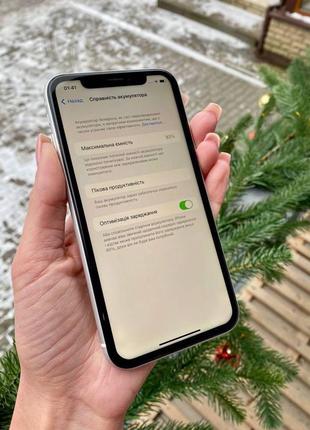 Б/у iphone xr 128gb white хорошее состояние