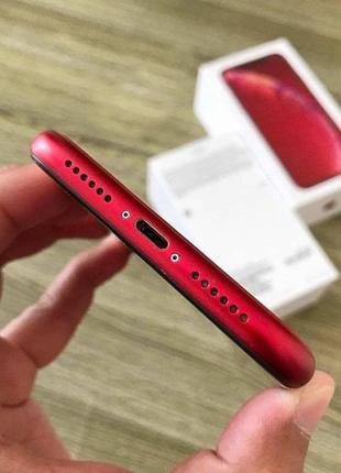 Apple iphone xr 128gb product red6 фото