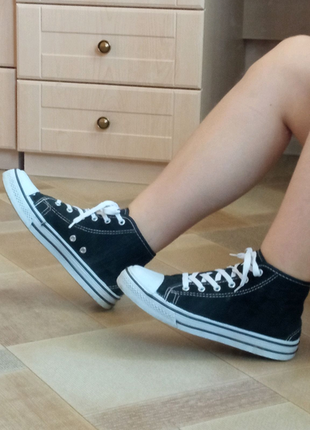 Конверси converse classic чорно-білі