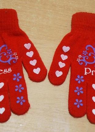 Перчатки  2-4 года 2