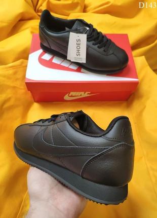 Nike cortez classic (чорні)