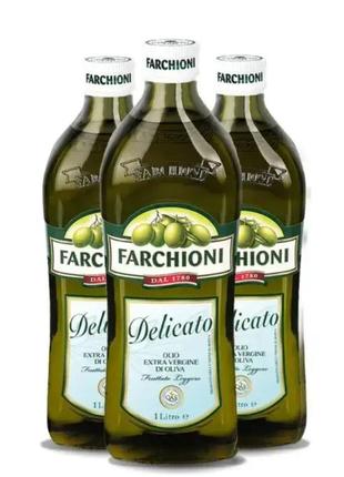 Олія оливкова тм "farchioni" delicato 1л1 фото