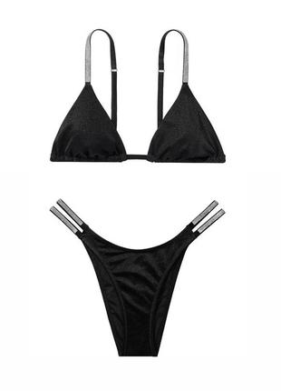 Купальник victoria's secret swimwear shine strap triangle bikini