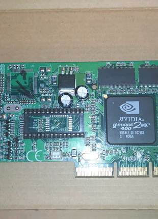 Nvidia geforce2 mx400 64-bit 64mb palitdaytona geforce 2 mx agp