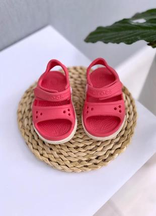 Босоножки сандалі крокси crocs 11.5-12см1 фото