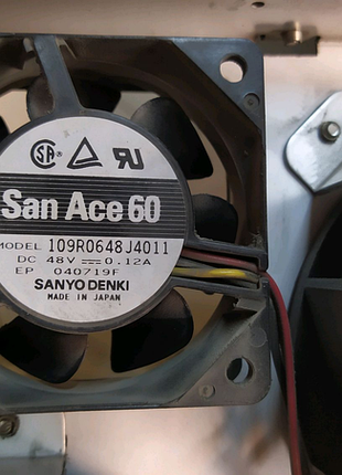Sanyo denki 109r0648 j4011 48v 0.12a san ace 60 кулер вентилятор