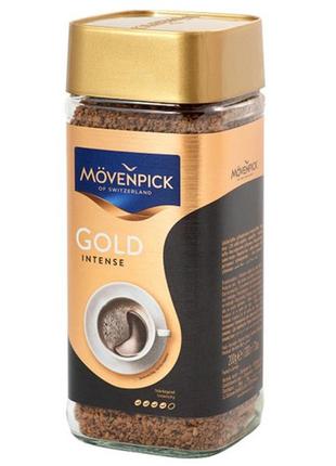 Кава movenpick розчинна 200г gold intense