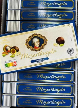 Цукорки mozartkugeln alpenmilch у білому шоколаді 200г
