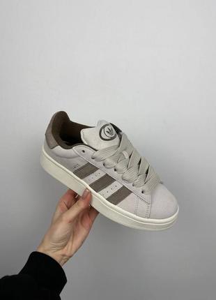 Адідас кампус кеди  adidas campus 00s chalk white brown6 фото