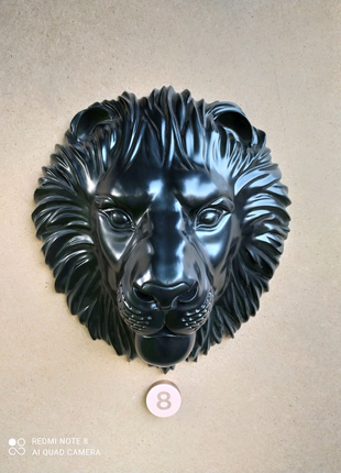 Настінний барельєф маска лева16 фото