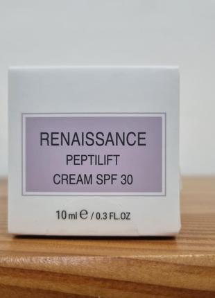 Пептидный дневной крем spf 30 cef lab renaissance peptilift cream spf 30, 10 мл