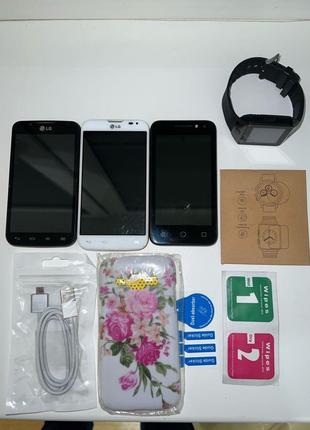 Lg l70 dual d325+lg l7 i dual p715+alcatel 4034