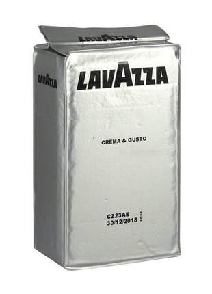 Кава lavazza crema e gusto classico (сіра) 250г мелена