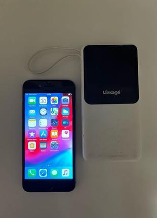 Iphone 6 64gb space gray never looked + power bank