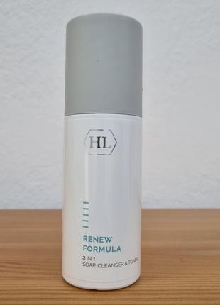 Holy land renew formula 3 in 1. soap, cleanser & toner - очиститель 3 в 1 150 мл1 фото