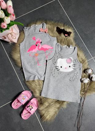 🦩маечки от h&amp;m на рост 122-128,цена за одну